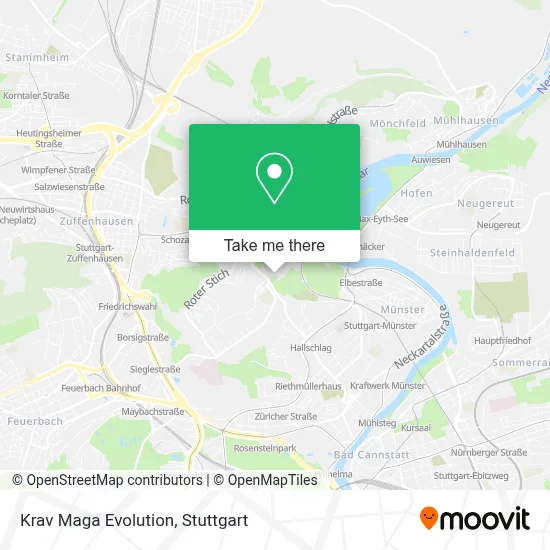 Krav Maga Evolution map