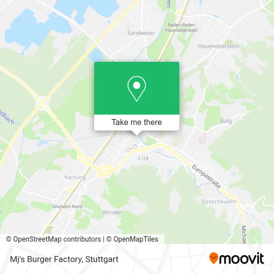 Mj's Burger Factory map