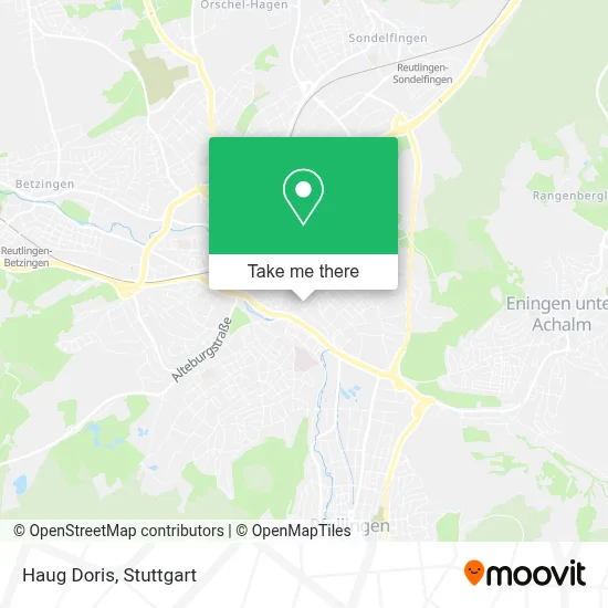 Haug Doris map