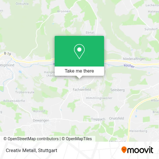 Creativ Metall map