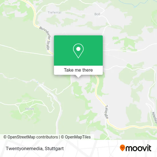 Twentyonemedia map