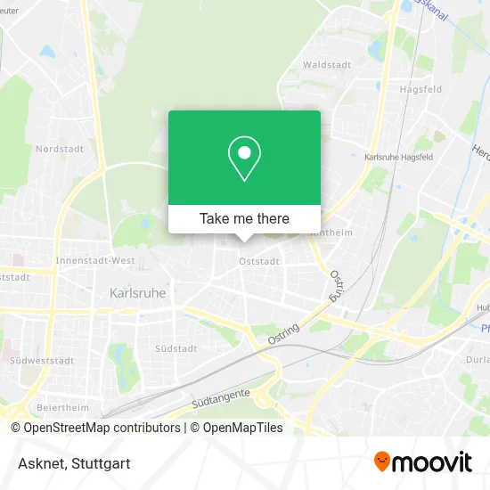 Asknet map