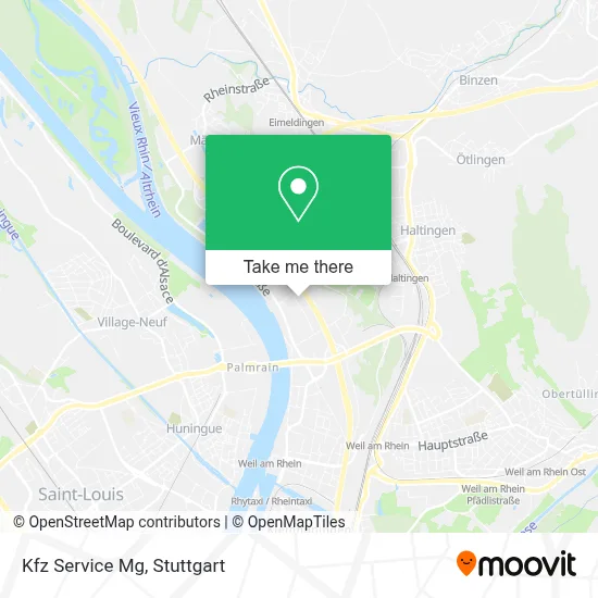 Kfz Service Mg map