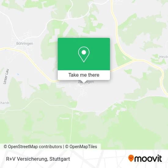 R+V Versicherung map