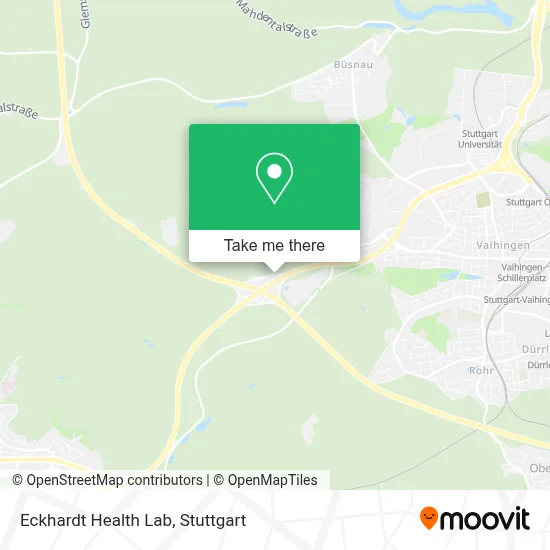 Eckhardt  Health Lab map