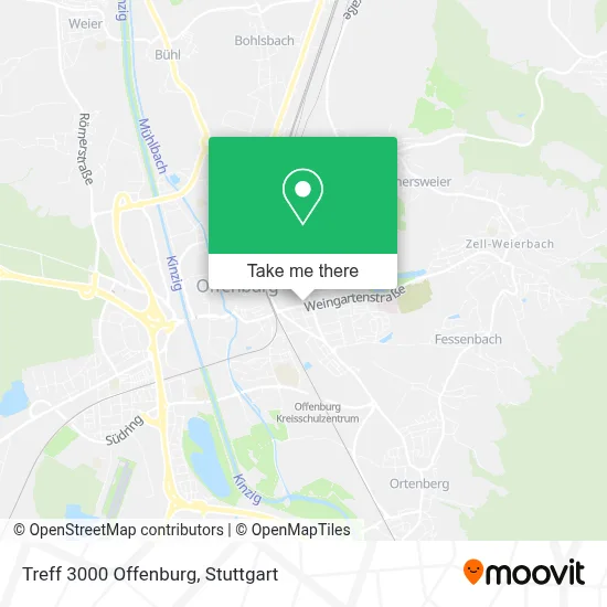 Treff 3000 Offenburg map