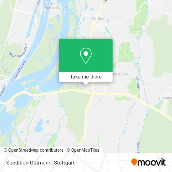 Spedition Gutmann map