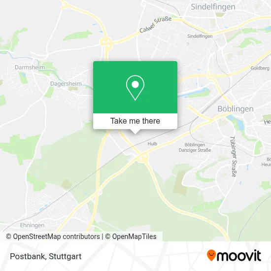 Postbank map