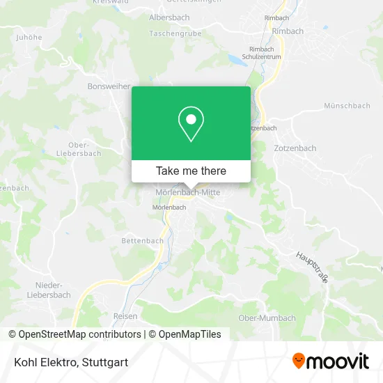 Kohl Elektro map