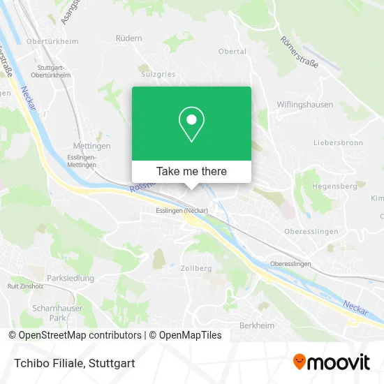 Tchibo Filiale map