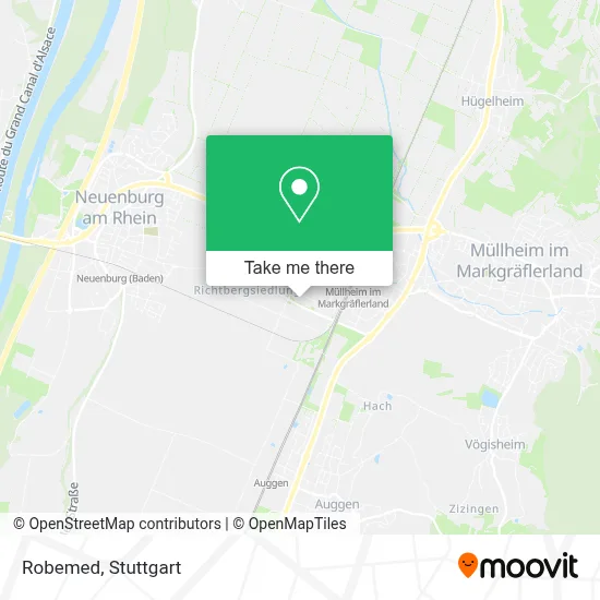 Robemed map