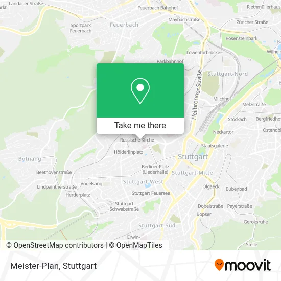 Meister-Plan map