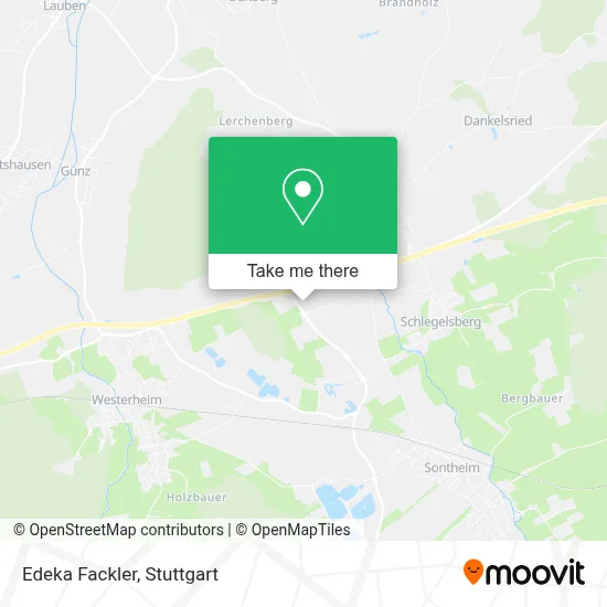 Edeka Fackler map