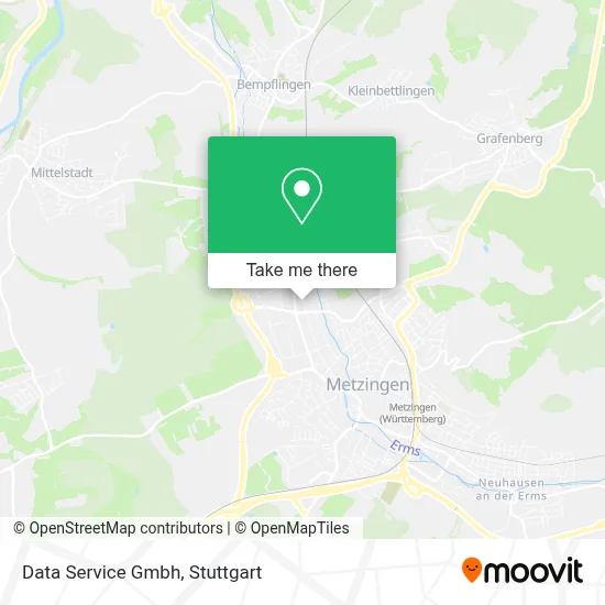 Data Service Gmbh map