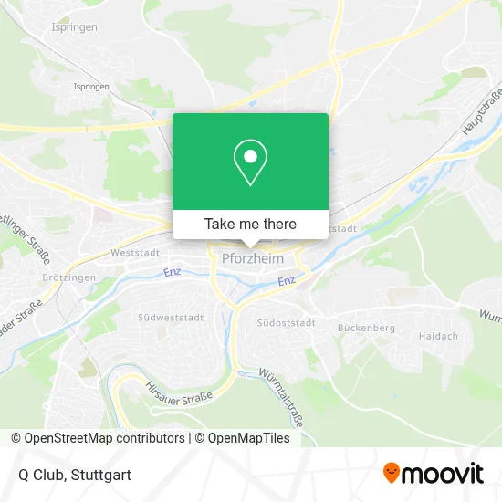 Q Club map