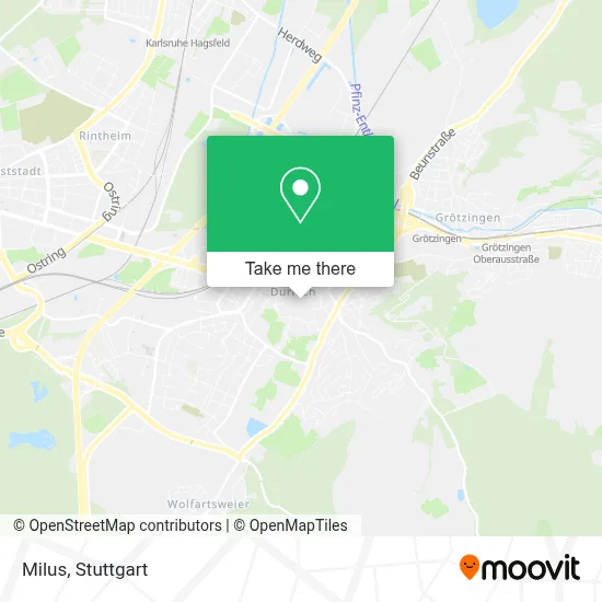 Milus map