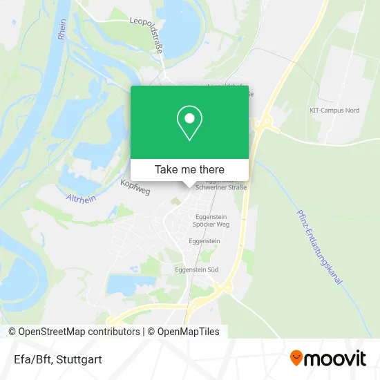 Efa/Bft map