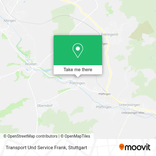 Transport Und Service Frank map