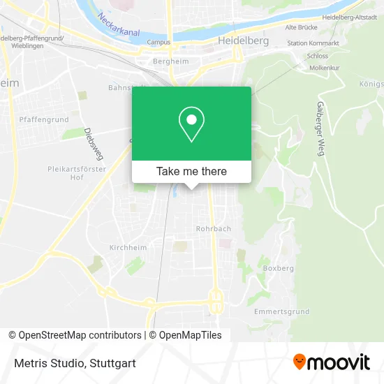 Metris Studio map