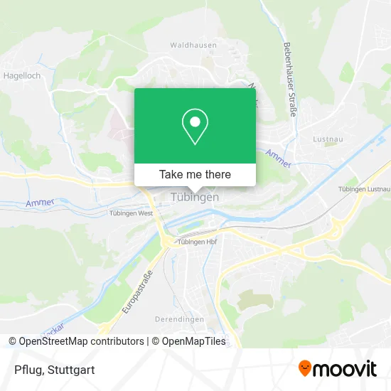 Pflug map