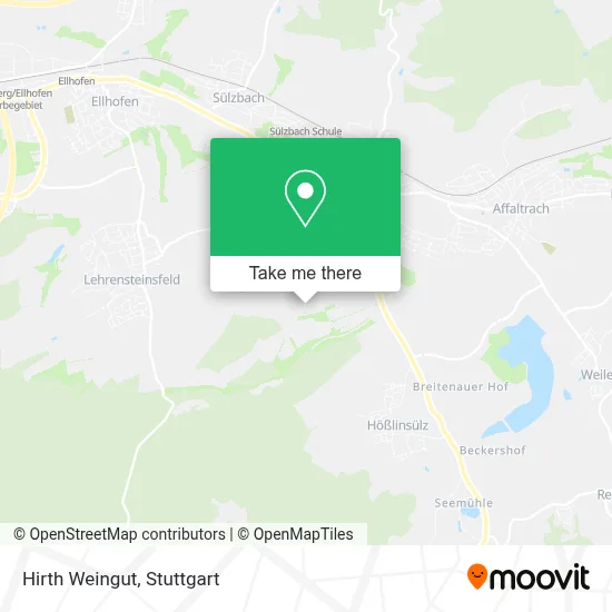 Hirth Weingut map