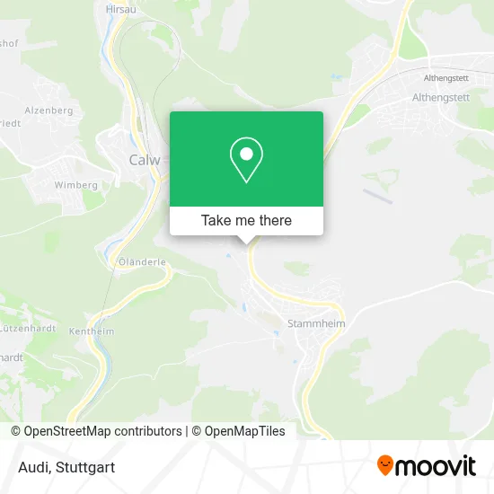 Audi map