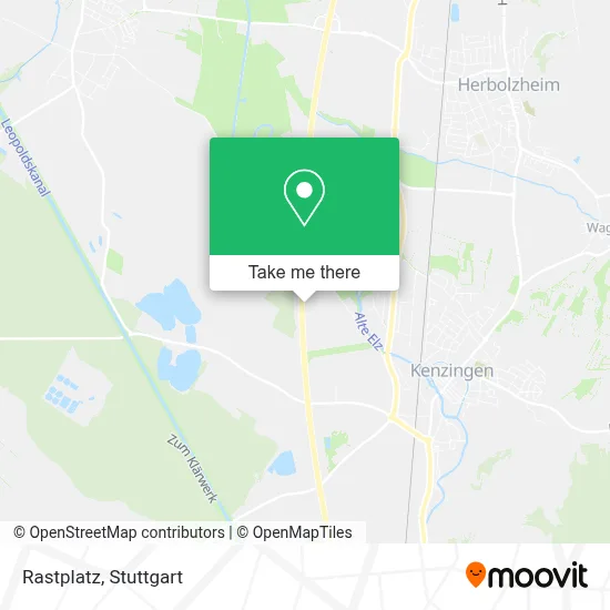 Rastplatz map