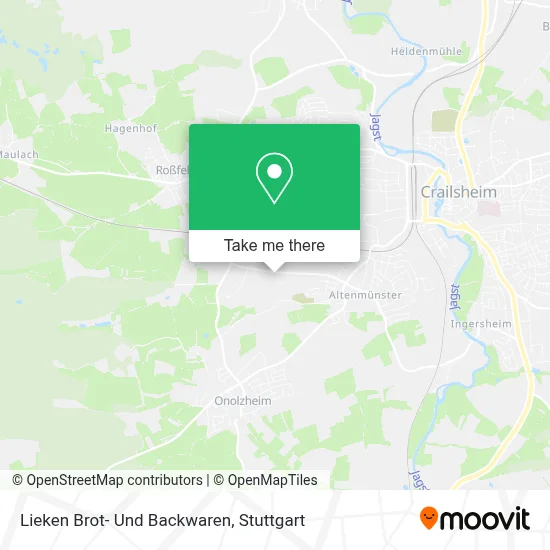 Lieken Brot- Und Backwaren map