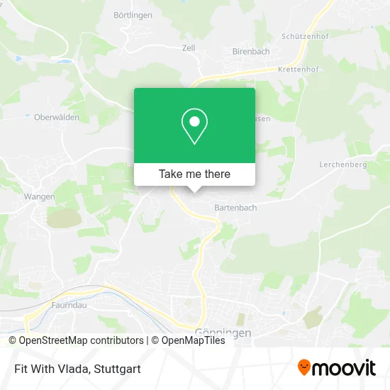 Fit With Vlada map