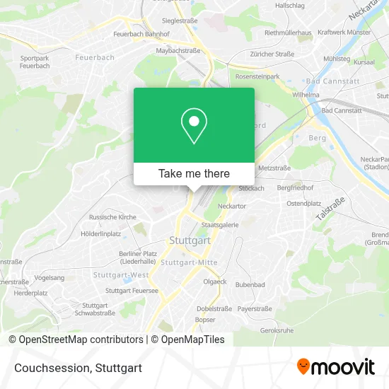 Couchsession map