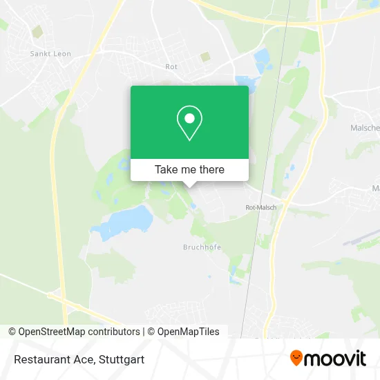 Restaurant Ace map