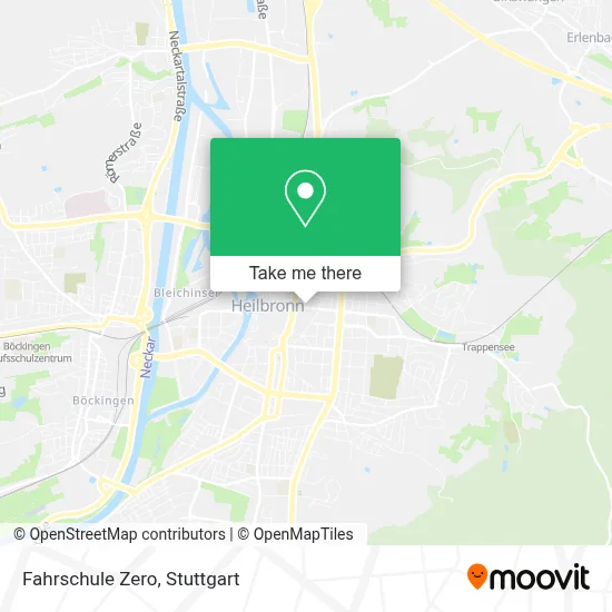Fahrschule Zero map