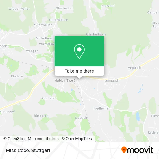Miss Coco map