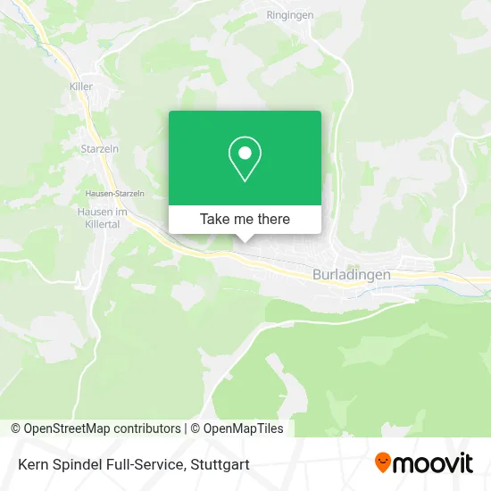 Kern Spindel Full-Service map