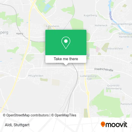Aldi map