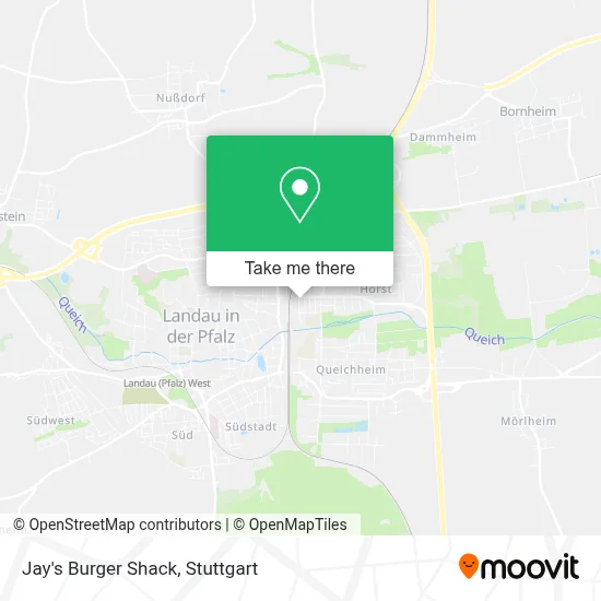 Jay's Burger Shack map