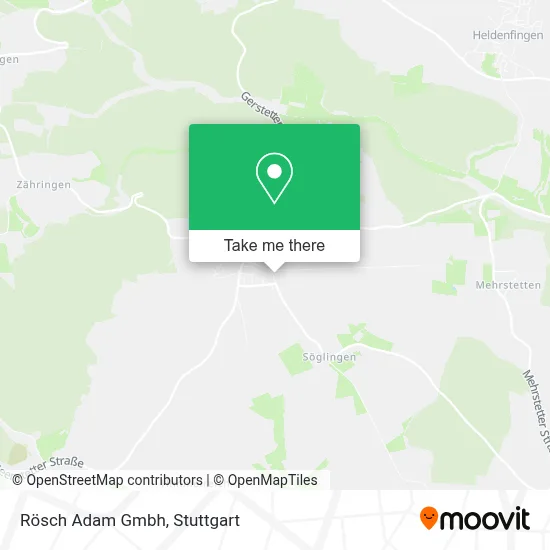 Rösch Adam Gmbh map