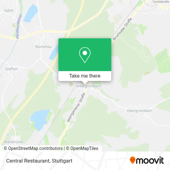 Restaurant Central map