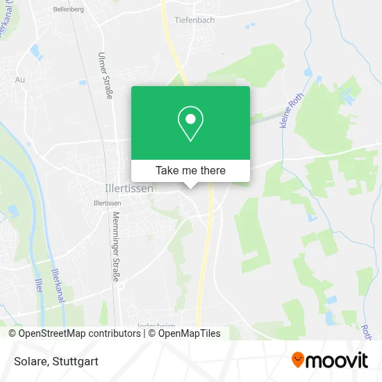 Solare map