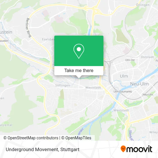 Underground Movement map