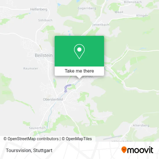 Toursvision map