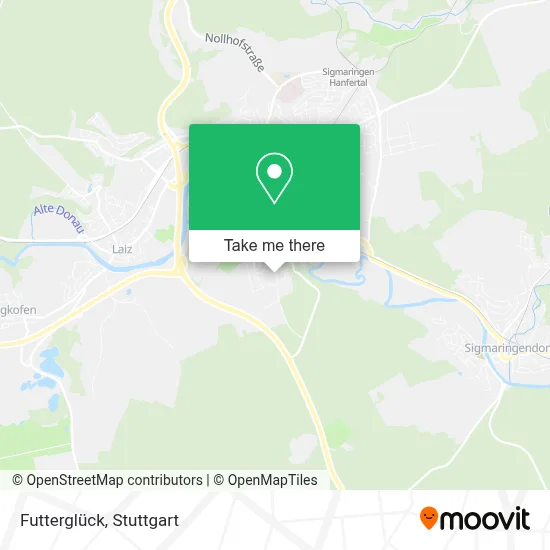 Futterglück map