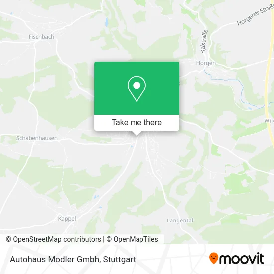 Autohaus Modler Gmbh map