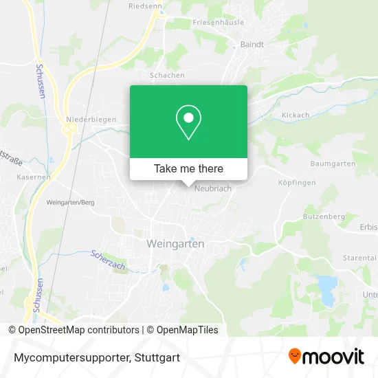 Mycomputersupporter map