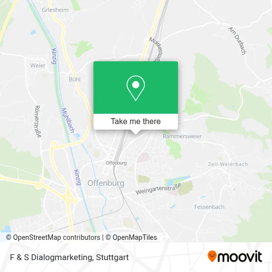 F & S Dialogmarketing map
