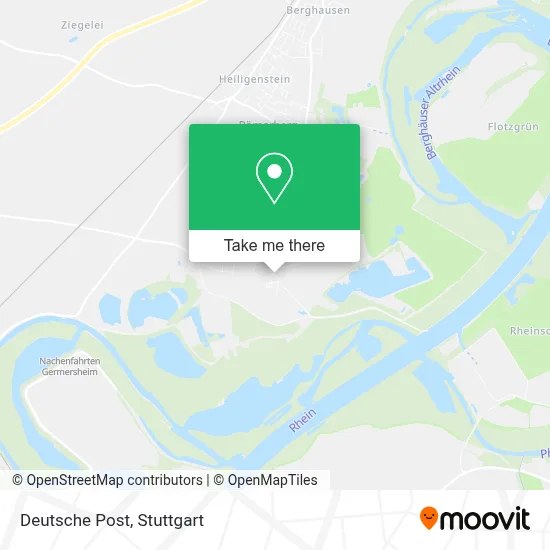 Deutsche Post map
