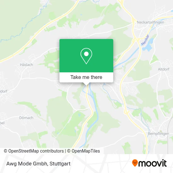 Awg Mode Gmbh map