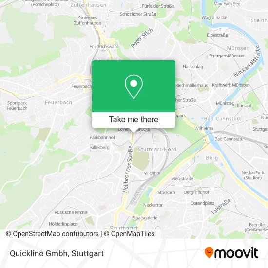 Quickline Gmbh map