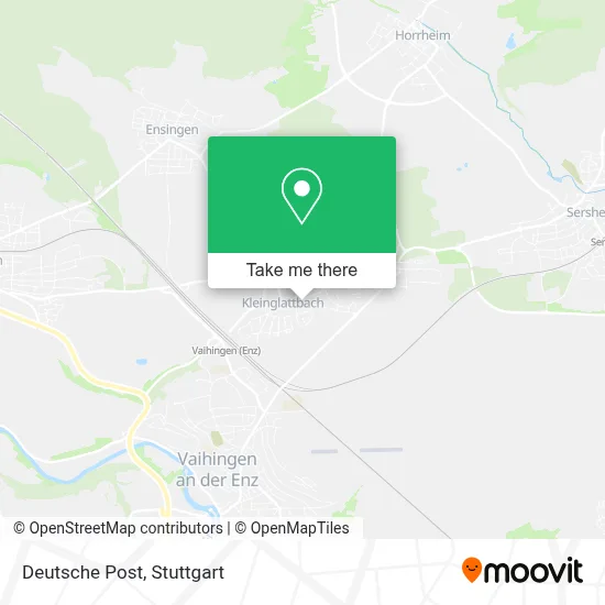 Deutsche Post map