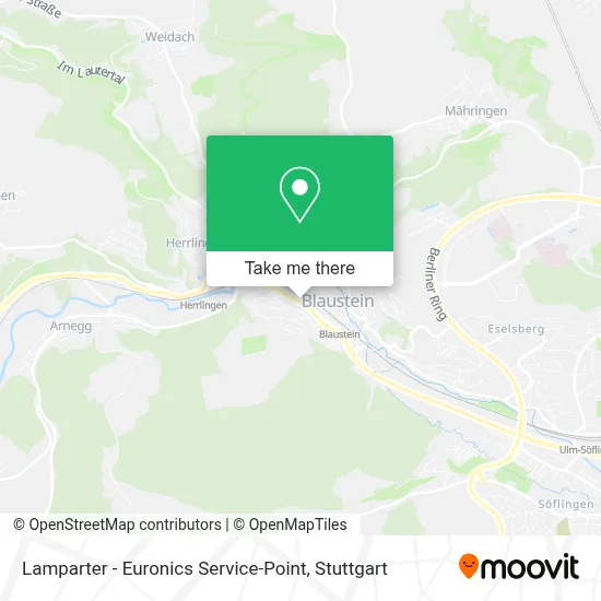 Lamparter - Euronics Service-Point map